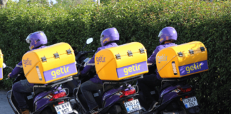 Getir raised $300 million in round C funding Getir logo