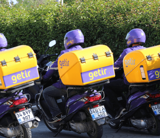 Getir raised $300 million in round C funding Getir logo