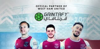 West Ham United partners with Grintafy Grintafy west ham partnership