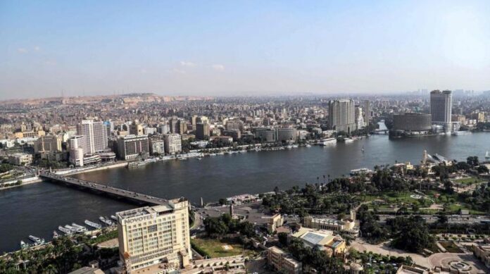 View of Cairo Egypt