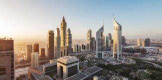 Blockchain week launched in Dubai DUBAI International Finance Centre logo