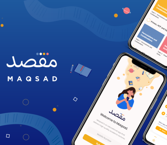 Maqsad edtech raised $2.1M pre-seed funding Maqsad logo