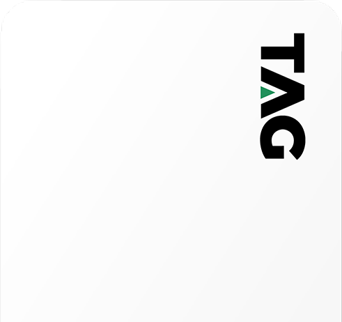 TAG fintech brand raised over $12M Tag Card logo