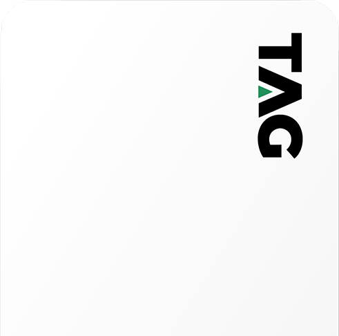 TAG fintech brand raised over $12M Tag Card logo