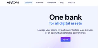 Keytom Launched a digital assets-centered Neobank keytom site